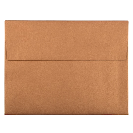 JAM Paper 4.375&#x22; x 5.75&#x22; Metallic Invitation Envelopes, 25ct.